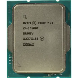 CPU Intel Core i3-13100F Base 3,4GHz(EC), Performance 4,5GHz(PC), Max Turbo 4,5GHz, Cache 12Mb, 4/8 Raptor Lake, Base TDP 60W, Turbo TDP 89W, FCLGA1700 w/o cooler, OEM (CM8071505092203)