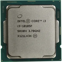 CPU Intel Core i3-10105F 3,7GHz (4,4GHz) 6Mb 4/8 Core Comet Lake 65W FCLGA1200 BOX (BX8070110105F)