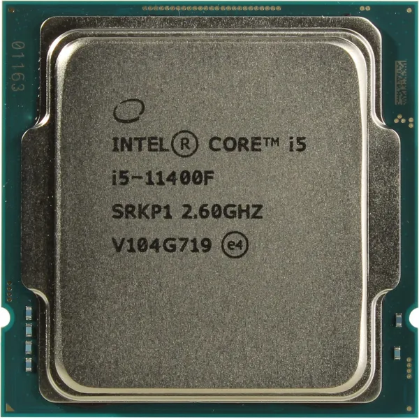 CPU Intel Core i5-11400F 2,6GHz (4,4GHz) 12Mb 6/12 Rocket Lake 65W FCLGA1200 Tray (CM8070804497016) купить с доставкой