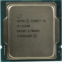 CPU Intel Core i5-11500 2,7GHz (4,6GHz) 12Mb 6/12 Rocket Lake Intel® UHD 750 65W FCLGA1200 Tray (CM8070804496809)