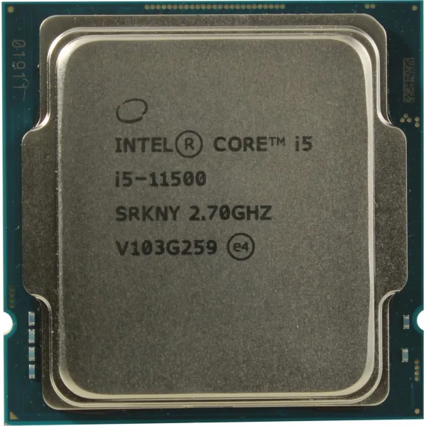 CPU Intel Core i5-11500 2,7GHz (4,6GHz) 12Mb 6/12 Rocket Lake Intel® UHD 750 65W FCLGA1200 Tray (CM8070804496809) купить с доставкой