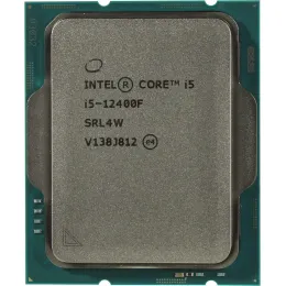 CPU Intel Core i5-12400F Base 2,5GHz(EC), Performance 4,4GHz(PC), Max Turbo 4,4GHz, Cache 18Mb, 6/12 Adler Lake, Base TDP 65W, Turbo TDP 117W, FCLGA1700 w/o cooler, BOX (BX8071512400F)