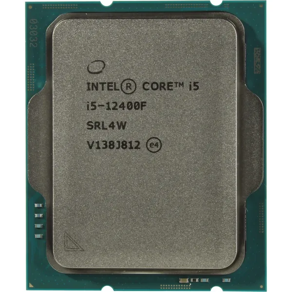 CPU Intel Core i5-12400F Base 2,5GHz(EC), Performance 4,4GHz(PC), Max Turbo 4,4GHz, Cache 18Mb, 6/12 Adler Lake, Base TDP 65W, Turbo TDP 117W, FCLGA1700 w/o cooler, BOX (BX8071512400F) купить с доставкой