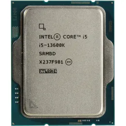 CPU Intel Core i5-13600K Base 2,6GHz(EC), Performance 3,5GHz(PC), Turbo 3,9GHz, Max Turbo 5,1GHz, Cache 24Mb, 14/20 Raptor Lake Intel® UHD 770, Base TDP 125W, Turbo TDP 181W, FCLGA1700 OEM