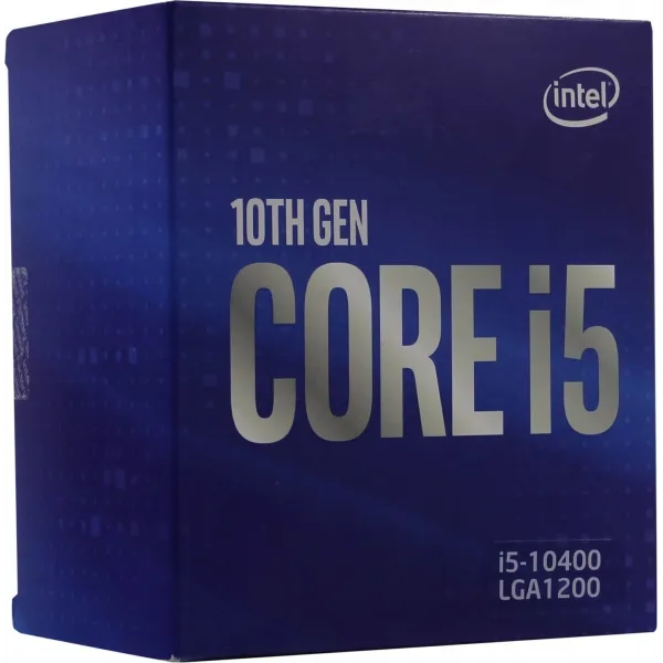 CPU Intel Core i5-10400 2,9GHz (4,3GHz) 12Mb 6/12 Core Comet Lake Intel® UHD 630 65W FCLGA1200 BOX (BX8070110400) купить с доставкой