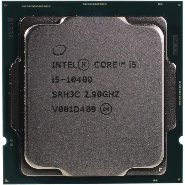 CPU Intel Core i5-10400 2,9GHz (4,3GHz) 12Mb 6/12 Core Comet Lake Intel® UHD 630 65W FCLGA1200 Tray (CM8070104290715) купить с доставкой