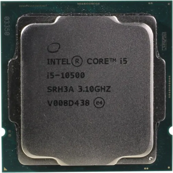 CPU Intel Core i5-10500 3,1GHz (4,5GHz) 12Mb 6/12 Core Comet Lake Intel® UHD 630 65W FCLGA1200 Tray (CM8070104290511) купить с доставкой