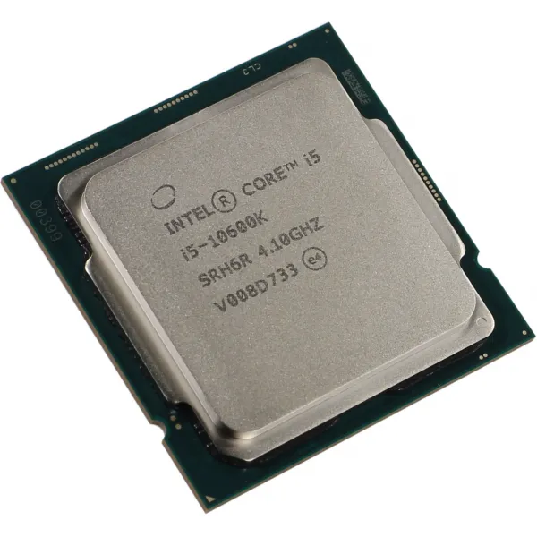 CPU Intel Core i5-10600K 4,1GHz (4,8GHz) 12Mb 6/12 Comet Lake Intel® UHD 630 125W FCLGA1200 Tray (CM8070104282134)  купить с доставкой