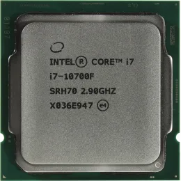 CPU Intel Core i7-10700F 2,9GHz (4,8GHz) 16Mb 8/16 Comet Lake Intel® 65W FCLGA1200 Box (BX8070110700F)