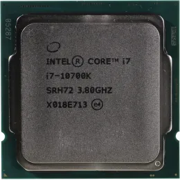 CPU Intel Core i7-10700K 3,8GHz (5,1GHz) 16Mb 8/16 Core Comet Lake Intel® UHD 630 125W FCLGA1200 BOX (BX8070110700K)