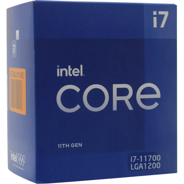 CPU Intel Core i7-11700 2,5GHz (4,9GHz) 16Mb 8/16 Core Rocket Lake Intel® UHD 750 65W FCLGA1200 BOX (BX8070811700) купить с доставкой