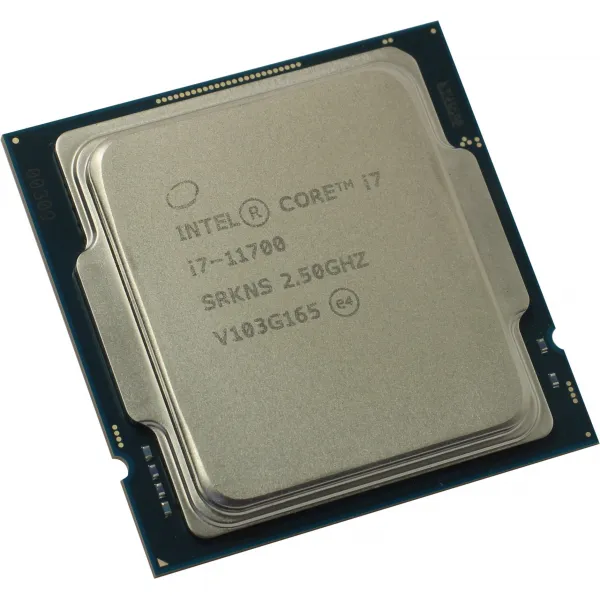 CPU Intel Core i7-11700 2,5GHz (4,9GHz) 16Mb 8/16 Core Rocket Lake Intel® UHD 750 65W FCLGA1200 BOX (BX8070811700) купить с доставкой