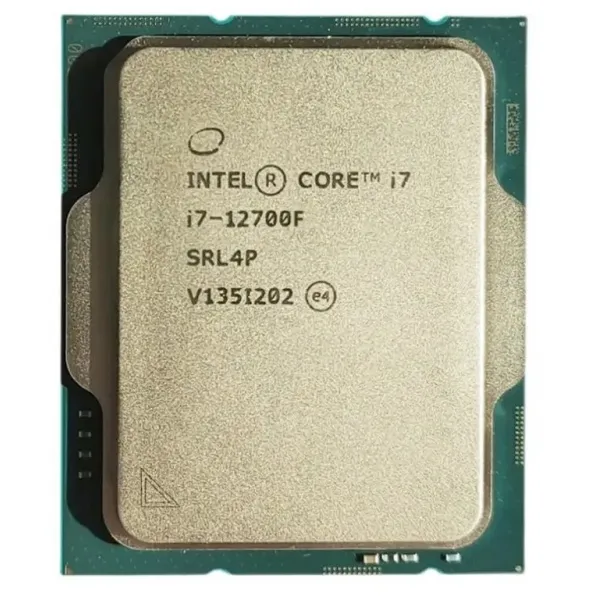 CPU Intel Core i7-12700F Base 1,6GHz(EC), Performance 2,1GHz(PC), Turbo 3,6GHz, Max Turbo 4,9GHz, Cache 25Mb, 12/20 Adler Lake, Base TDP 65W, Turbo TDP 180W, FCLGA1700 w/o cooler, OEM (CM8071504555020) купить с доставкой