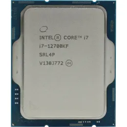 CPU Intel Core i7-12700KF Base 2,7GHz(EC), Performance 3,6GHz(PC), Turbo 3,8GHz, Max Turbo 5,0GHz, Cache 25Mb, 12/20 Adler Lake, Base TDP 125W, Turbo TDP 190W, FCLGA1700 w/o cooler, BOX (BX8071512700KF)