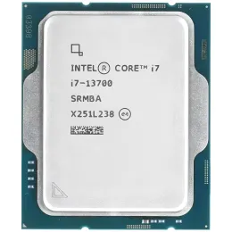 CPU Intel Core i7-13700 Base 1,5GHz(EC), Performance 2,1GHz(PC), Turbo 4,1GHz, Max Turbo 5,2GHz, Cache 30Mb, 16/24 Raptor Lake Intel® UHD 770, Base TDP 65W, Turbo TDP 100W, FCLGA1700 OEM