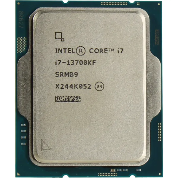 CPU Intel Core i7-13700KF Base 2,5GHz(EC), Performance 3,4GHz(PC), Turbo 4,2GHz, Max Turbo 5,4GHz, Cache 30Mb, 16/24 Raptor Lake, Base TDP 125W, Turbo TDP 253W, FCLGA1700 OEM купить с доставкой