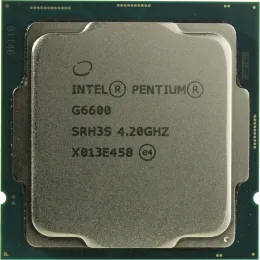 CPU Intel  Pentium G6600 4,2 GHz 4Mb 2/4 Comet Lake Lake Intel® UHD Graphics 610 58W FCLGA1200 Tray