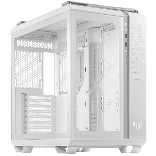 Корпус ASUS GT502 TUF GAMING CASE TEMPERED GLASS WHITE ATX/micro ATX/mITX. WHITE EDITION GT502/WHT/TG (90DC0093-B09010) купить с доставкой