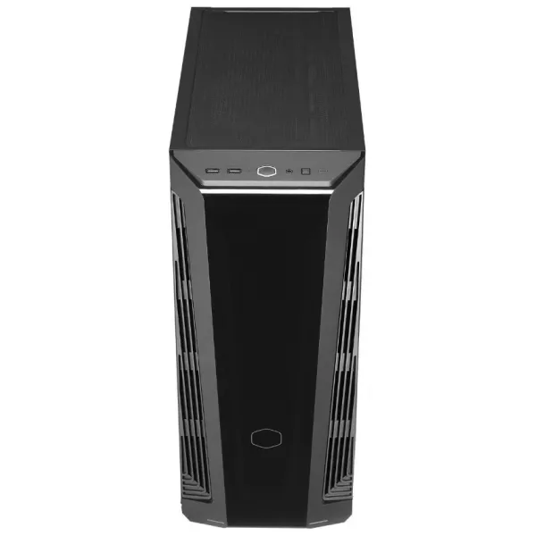 Корпус Cooler Master MasterBox 540 (MB540-KGNN-S00), ATX/mATX/Mini-ITX, 7 cлотов расширения, 6 отсеков для дисков x 3.5"(2.5"), 2xUSB 3.2, предустановленный вентилятор 1х120мм ARGB сзади, Без Б/П, Цвет: Черный купить с доставкой