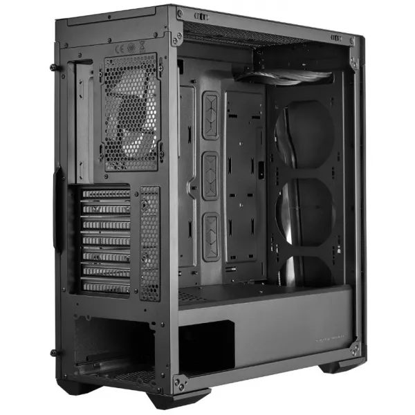 Корпус Cooler Master MasterBox 540 (MB540-KGNN-S00), ATX/mATX/Mini-ITX, 7 cлотов расширения, 6 отсеков для дисков x 3.5"(2.5"), 2xUSB 3.2, предустановленный вентилятор 1х120мм ARGB сзади, Без Б/П, Цвет: Черный купить с доставкой