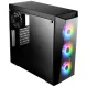 Корпус CoolerMaster MasterBox  LITE 5 ARGB (MCW-L5S3-KGNN-05), ATX/mATX/Mini-ITX, 7 cлот расширения, 2 отсека для дисков x 3.5"(2.5"), 2xUSB 3.2, предустановленный вентилятор сзади 120мм x3, спереди 120мм x3 Черный. с контроллером ARGB купить с доставкой