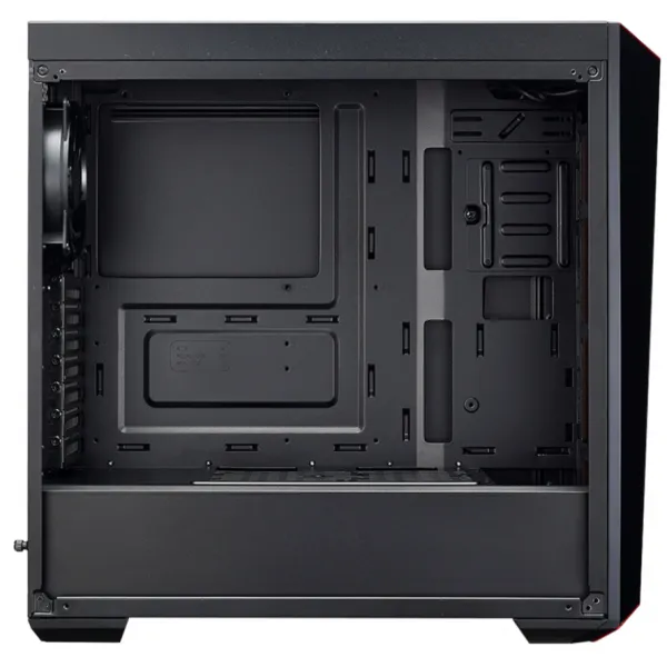 Корпус CoolerMaster MasterBox  LITE 5 ARGB (MCW-L5S3-KGNN-05), ATX/mATX/Mini-ITX, 7 cлот расширения, 2 отсека для дисков x 3.5"(2.5"), 2xUSB 3.2, предустановленный вентилятор сзади 120мм x3, спереди 120мм x3 Черный. с контроллером ARGB купить с доставкой