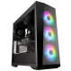 Корпус CoolerMaster MasterBox  LITE 5 ARGB (MCW-L5S3-KGNN-05), ATX/mATX/Mini-ITX, 7 cлот расширения, 2 отсека для дисков x 3.5"(2.5"), 2xUSB 3.2, предустановленный вентилятор сзади 120мм x3, спереди 120мм x3 Черный. с контроллером ARGB купить с доставкой