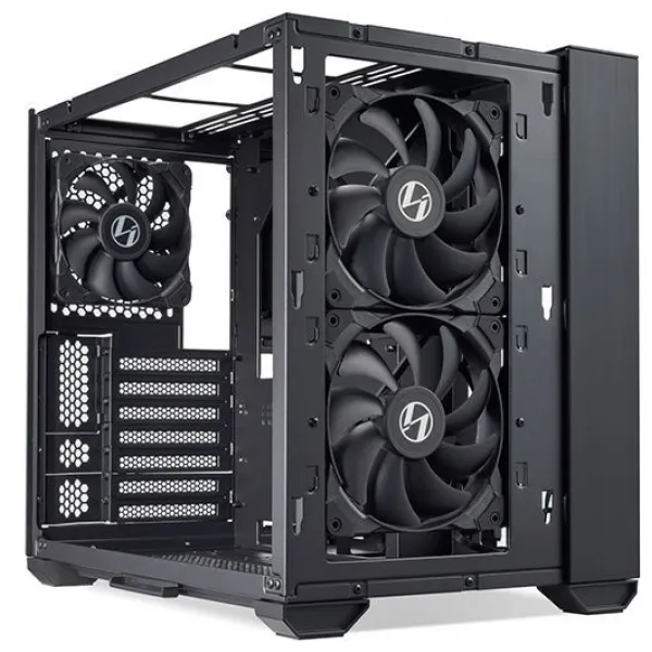 Корпус Lian Li O11 Air Mini E-ATX/ATX/m-ATX/m-ITX G99.O11AMX.00 Black купить с доставкой