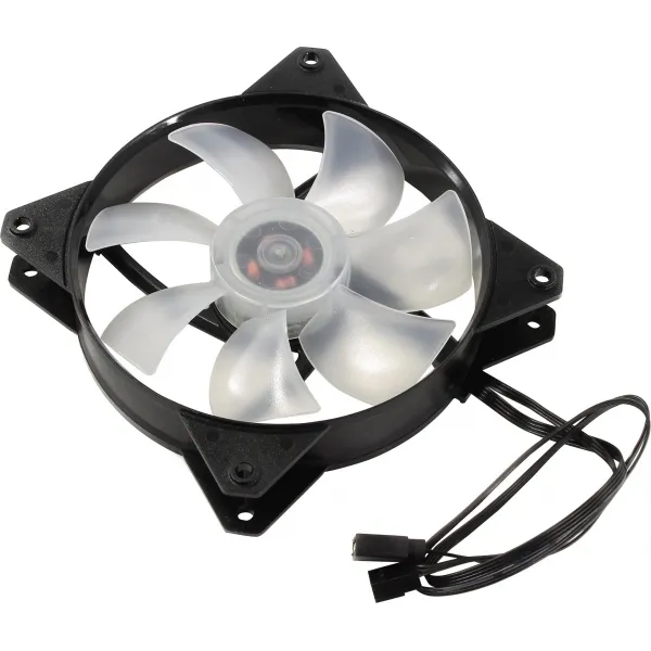 Вентилятор для корпуса CoolerMaster MasterFan MF121L RGB 120x120x25 1200RPM 32CFM 3-pin R4-C1DS-12FC-R2 купить с доставкой