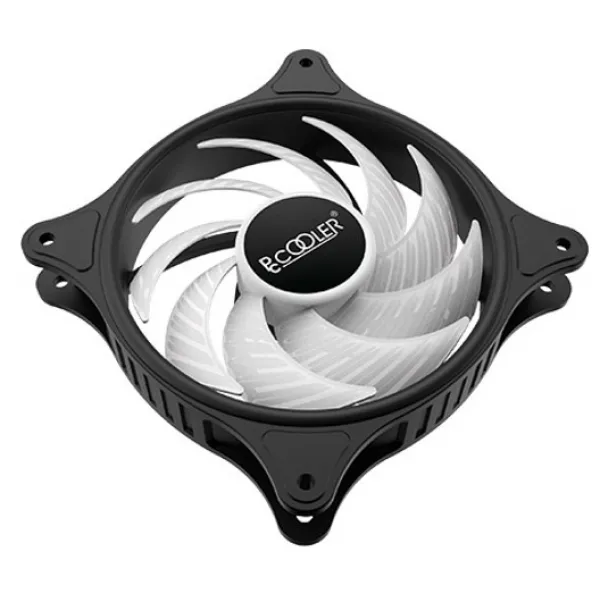 Вентилятор для корпуса PCCooler FX-120-3 LED (SRGB статическое свечение всей палитры) 120x120x25mm 1200 RPM 31,68 CFM Black купить с доставкой