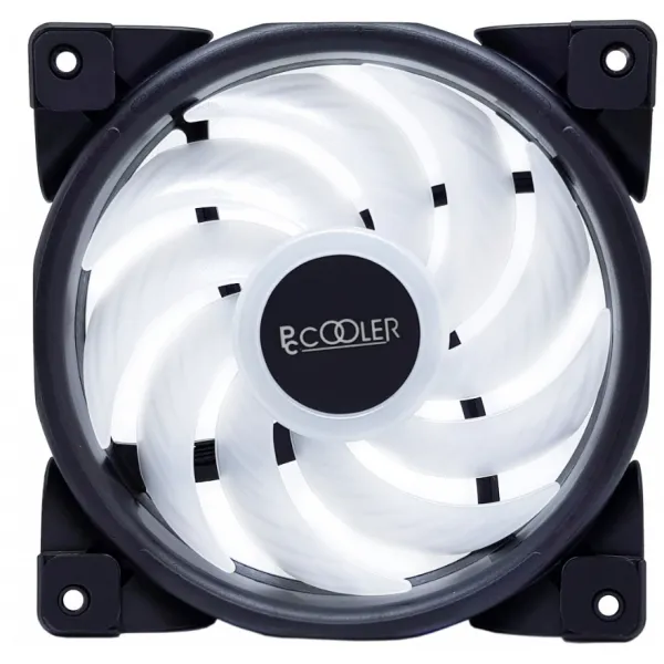 Вентилятор для корпуса PCCooler HALO ARGB 3-IN-1 KIT 3x(120x120x25mm) 1000-2000 ± 10% RPM 65 CFM Black купить с доставкой