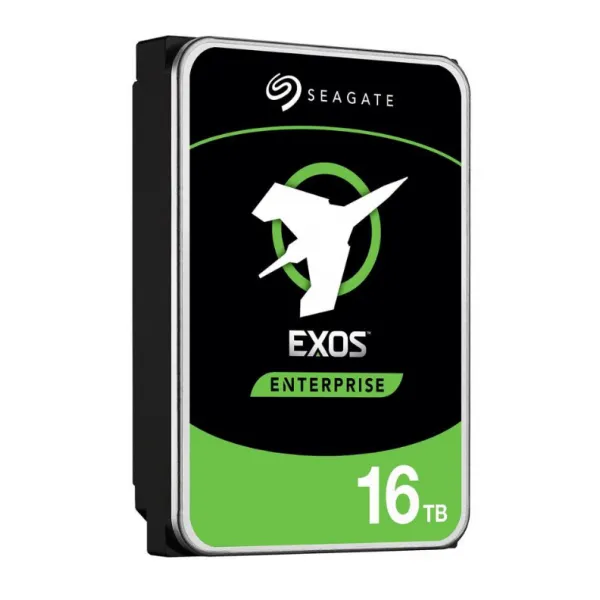 Корпоративный жесткий диск 16Tb Seagate Enterprise EXOS X16 SAS12Gb/s 7200rpm 256Mb 3,5" ST16000NM002G купить с доставкой