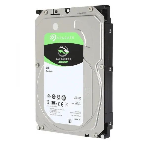 Жесткий диск HDD  4Tb Seagate Barracuda Compute SATA6Gb/s 5400rpm 256Mb 3,5" ST4000DM004 купить с доставкой