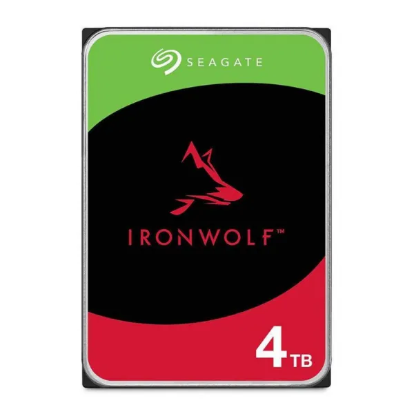 Жесткий диск для NAS систем  4Tb HDD Seagate IronWolf SATA 6Gb/s 5400rpm 3,5" 256Mb ST4000VN006 купить с доставкой