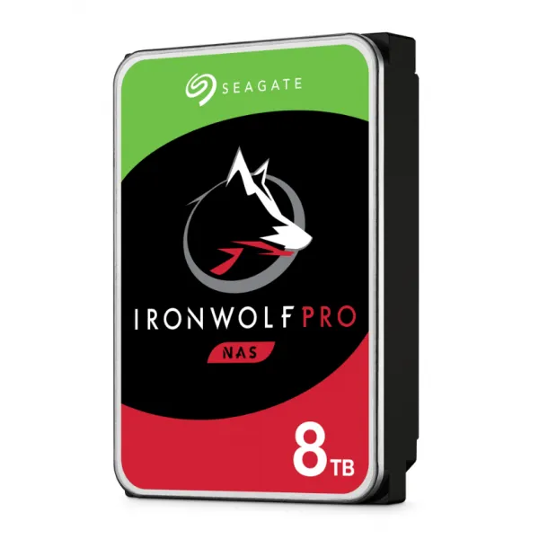 Жесткий диск для NAS систем 8Tb HDD Seagate IronWolf Pro SATA 6Gb/s 7200rpm 3.5" 256Mb ST8000NE001 купить с доставкой