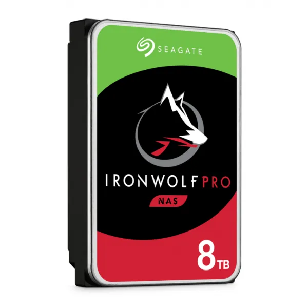 Жесткий диск для NAS систем 8Tb HDD Seagate IronWolf Pro SATA 6Gb/s 7200rpm 3.5" 256Mb ST8000NE001 купить с доставкой