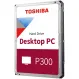 Жесткий диск HDD 4Tb TOSHIBA P300 SATA 6Gb/s 5400rpm 128Mb 3.5" HDWD240UZSVA купить с доставкой