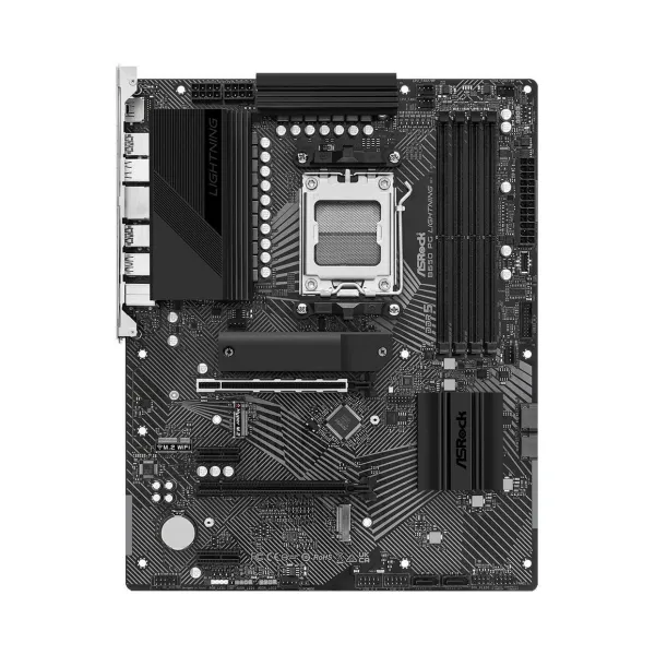 Материнская плата ASRock B650 PG LIGHTNING AM5 4xDDR5 4xSATA3 3xM.2 HDMI ATX купить с доставкой