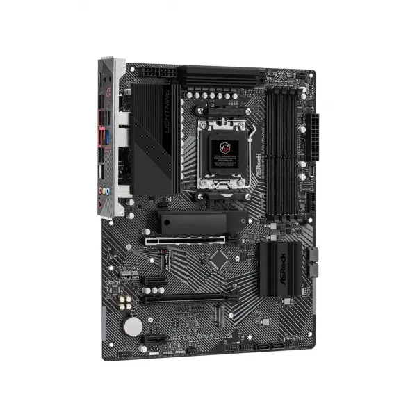 Материнская плата ASRock B650 PG LIGHTNING AM5 4xDDR5 4xSATA3 3xM.2 HDMI ATX купить с доставкой