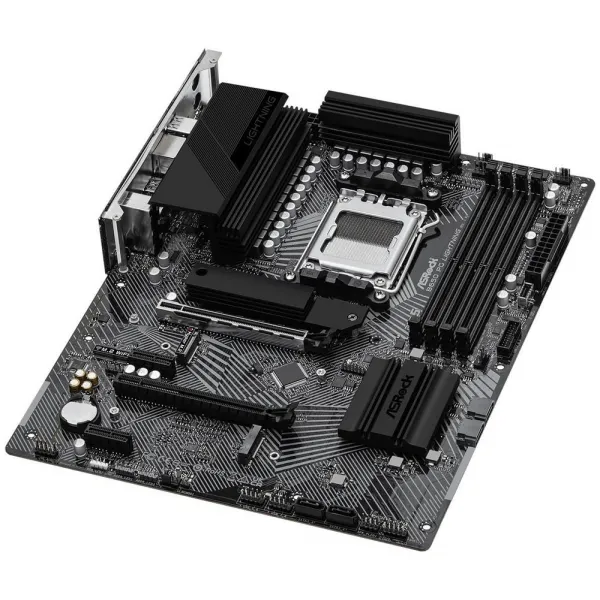 Материнская плата ASRock B650 PG LIGHTNING AM5 4xDDR5 4xSATA3 3xM.2 HDMI ATX купить с доставкой