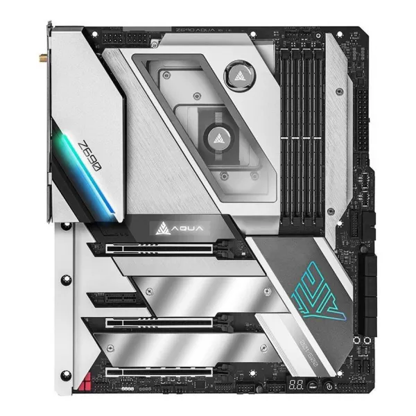 Материнская плата ASRock Z690 AQUA OC LGA1700 2xDDR5 6xSATA 3xM.2 HDMI 2xThunderbolt Type-C EATX купить с доставкой