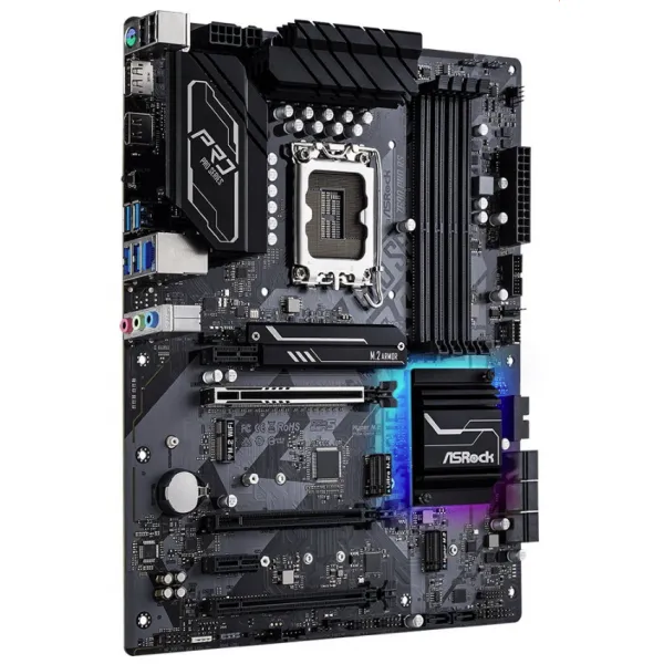 Материнская плата ASRock Z690 PRO RS LGA1700 4xDDR4 8xSATA 3xM.2 HDMI DP ATX купить с доставкой