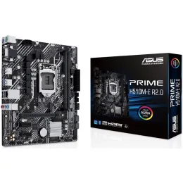 Материнская плата ASUS PRIME H510M-E R2.0 LGA1200 2xDDR4 4xSATA3 M.2 D-Sub HDMI DP mATX