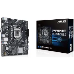 Материнская плата ASUS PRIME H510M-K R2.0 LGA1200 2xDDR4 4xSATA3 1xM.2 D-Sub HDMI mATX