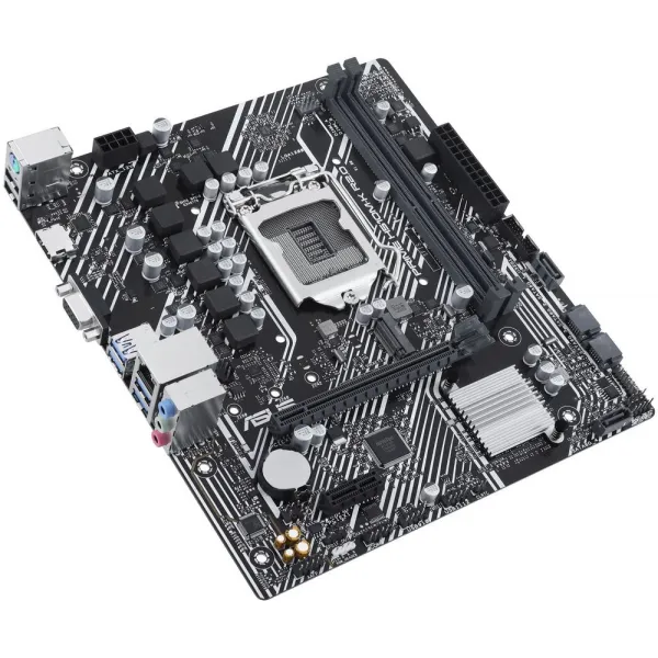 Материнская плата ASUS PRIME H510M-K R2.0 LGA1200 2xDDR4 4xSATA3 1xM.2 D-Sub HDMI mATX купить с доставкой