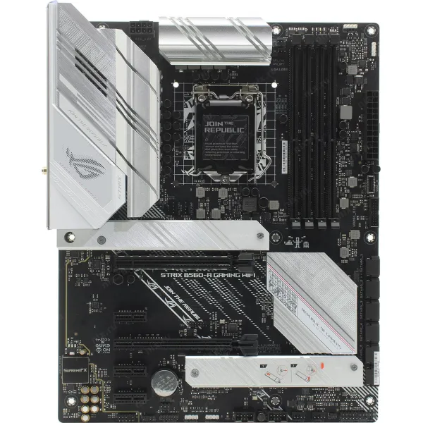 Материнская плата ASUS ROG STRIX B560-A GAMING WIFI LGA1200 4xDDR4 6xSATA3 2xM.2 HDMI DP ATX купить с доставкой