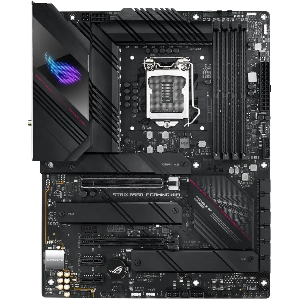 Материнская плата ASUS ROG STRIX B560-E GAMING WIFI LGA1200 4xDDR4 6xSATA3 3xM.2 HDMI DP ATX купить с доставкой