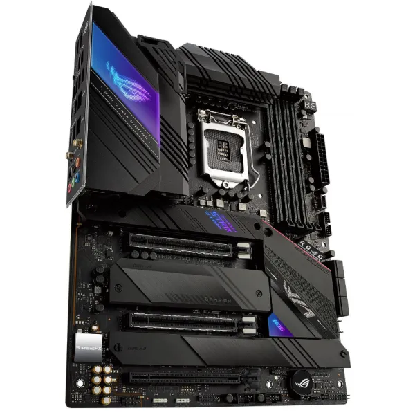 Материнская плата ASUS ROG STRIX Z590-E GAMING WIFI LGA1200 4xDDR4 6xSATA3 4xM.2 HDMI DP ATX купить с доставкой