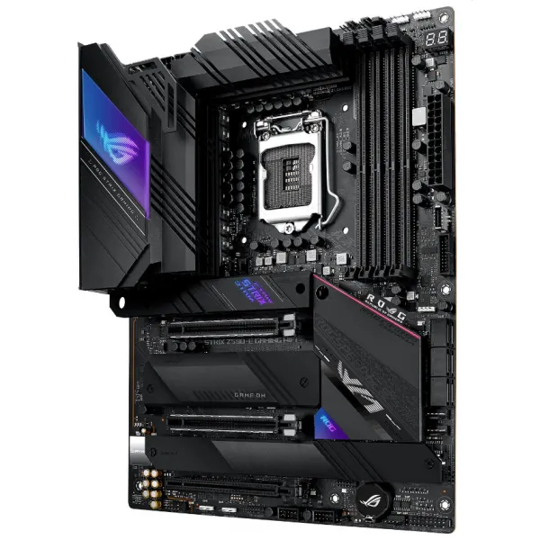 Материнская плата ASUS ROG STRIX Z590-E GAMING WIFI LGA1200 4xDDR4 6xSATA3 4xM.2 HDMI DP ATX купить с доставкой