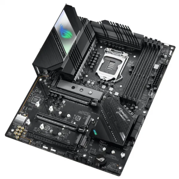 Материнская плата ASUS ROG STRIX Z590-F GAMING WIFI LGA1200 4xDDR4 6xSATA3 4xM.2 HDMI DP ATX купить с доставкой